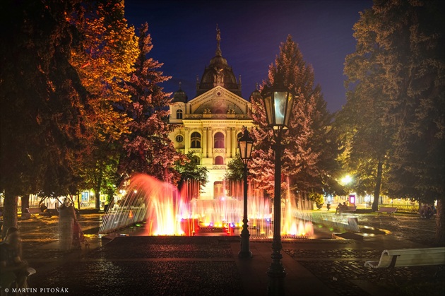 Spievajúca fontána, Košice