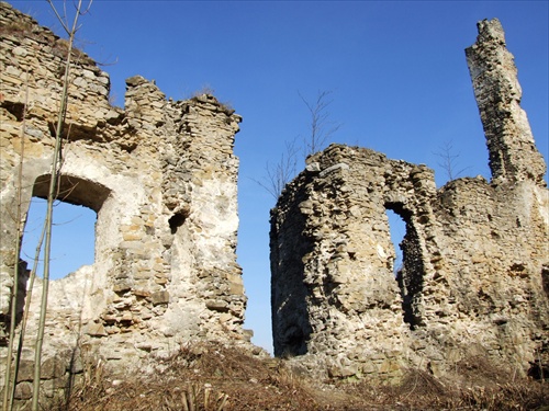 zrúcanina hradu