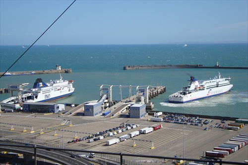 Dover port a brehy Francúzska