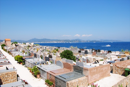 Cintorín v Saint Tropez