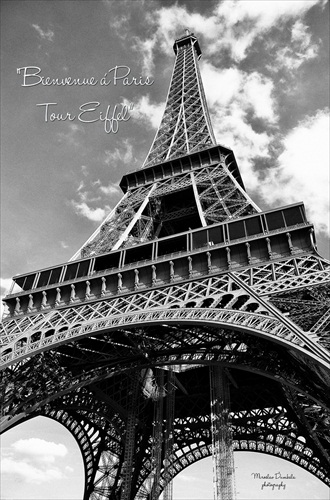 “Bienvenue á Paris  Tour Eiffel”
