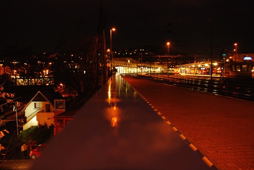 Nočná železničná stanica