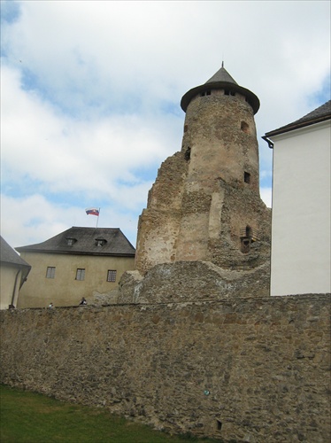 časť Lubovnianskeho hradu