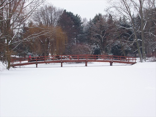 Most cez sneh