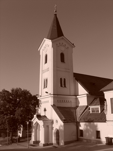 Kostol retro