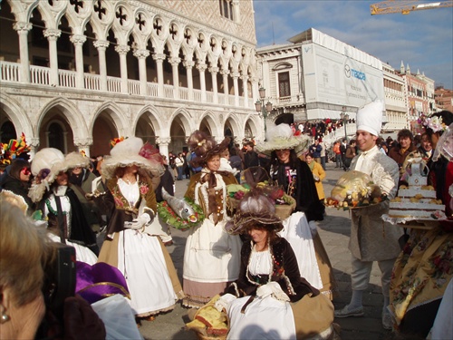 karneval v Benátkach