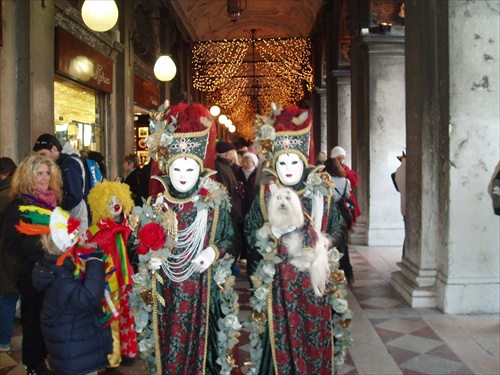 karneval v Benátkach