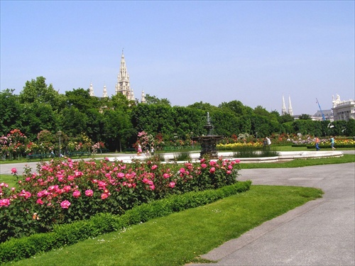 Viedeň - Ľudová záhrada
