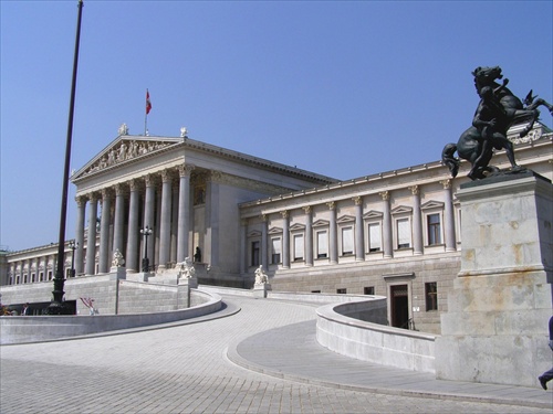 Viedeň - parlament