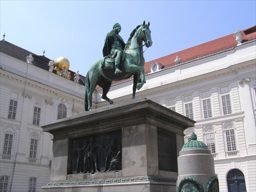 Viedeň - socha Jozefa II.