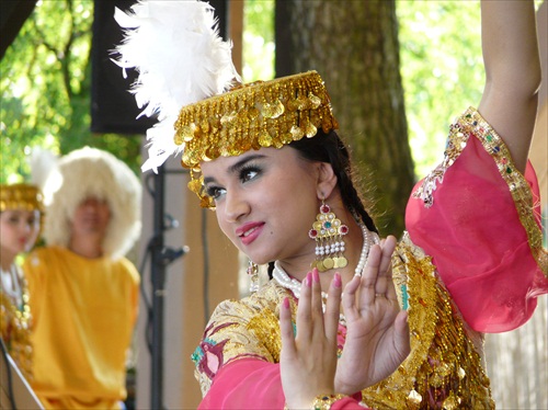 Uzbetská tanečnica