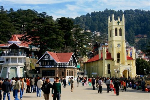 Shimla, Christ Church on the Mall