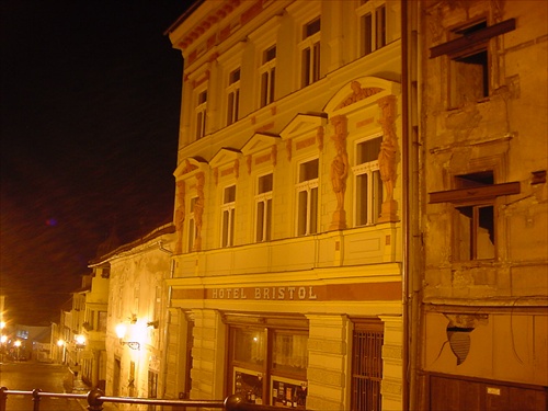 nočná Banská Štiavnica