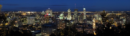 Montreal v noci
