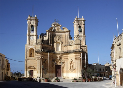 Kostol na ostrove Gozo