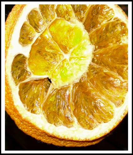 Sušený pomaranč