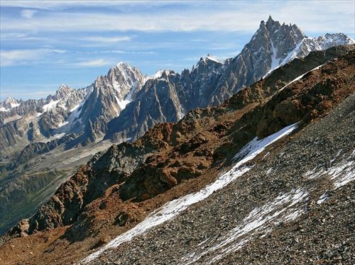 Cestou na Mont Blanc