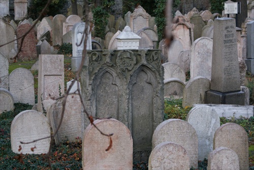 starý židovský cintorín Žižkov