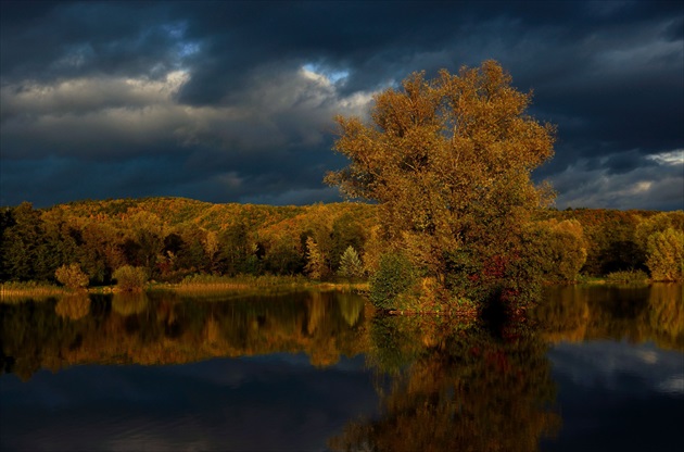 Jeseň na rybníku