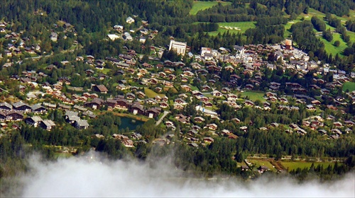 panoráma Chamonix