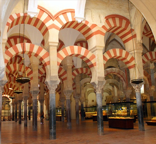 Interiér mešity MEZQNITY