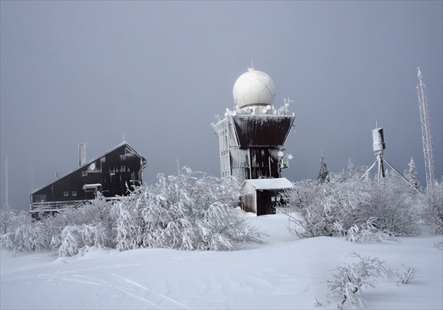 Hydrometeorologická radarová stanica na Kojšovke