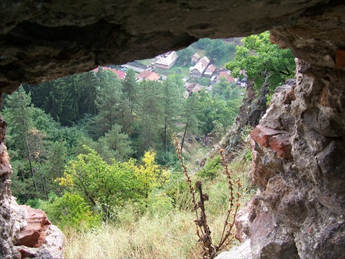 Z okna Šášovského hradu III.