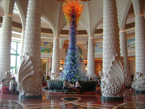 hotel Atlantis recepcia Dubaj