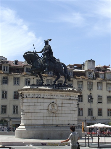 Lisabon pamätník kráľa Jose I.