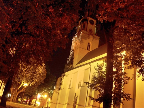 Kostol v noci