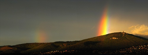 Rainbow over Nitra