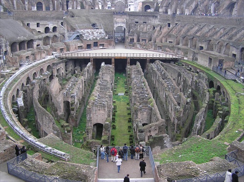 Vnútro Rímskeho Kolosea