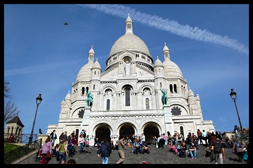 Bazilika Sacre Coeur v Parizi
