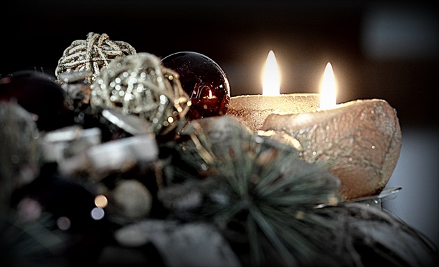 druhá adventná sviečka / the second Advent candle