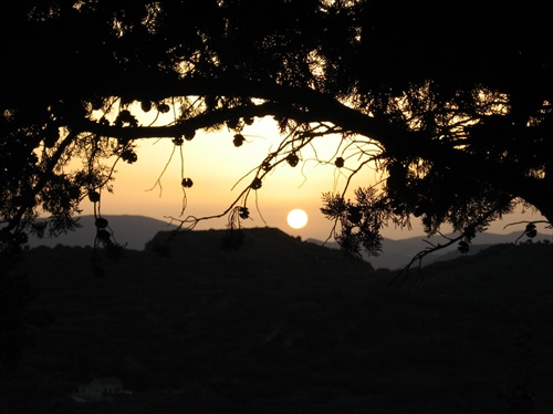 západ slnka na Zakyntose (Grécko)