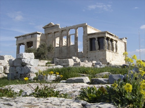 Atény - chrám bohyne Afrodity