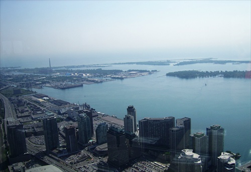 Výhľad zo CN Tower 2