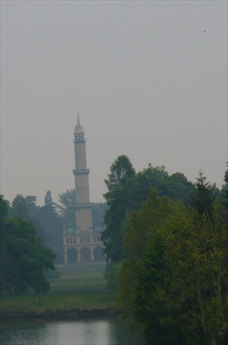 minaret Lednice ČR