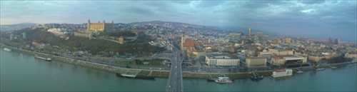 panorama Bratislavy