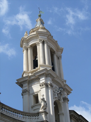 Kostol na Piazza Navona v Rime
