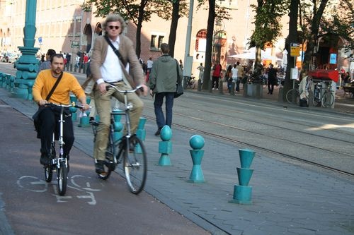 Amsterdam bicykluje