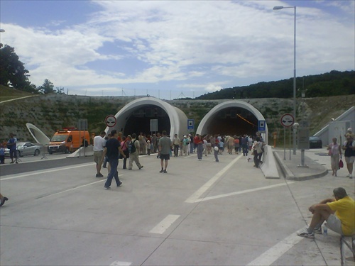 Tunel Sitina zo severnej strany