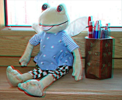 3D žaba