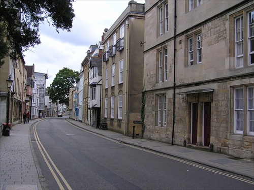 ulica v Oxforde