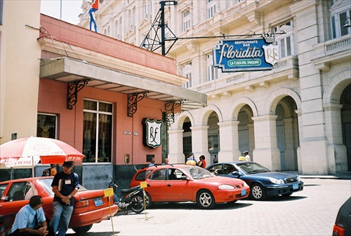 Havana-krčma,ktorú navštevoval E.Hemingway