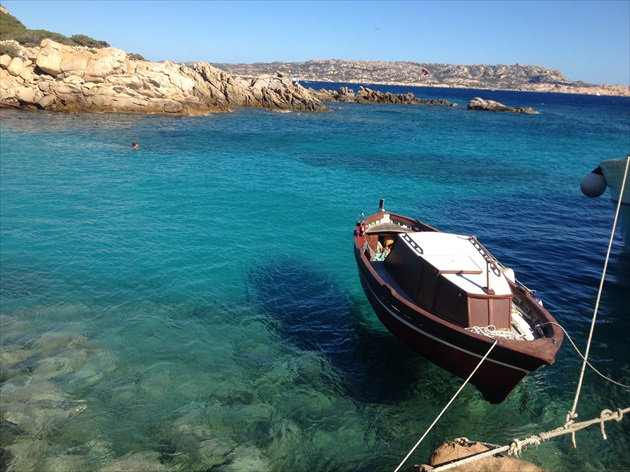 Ostrov Santa Maria Sardinia