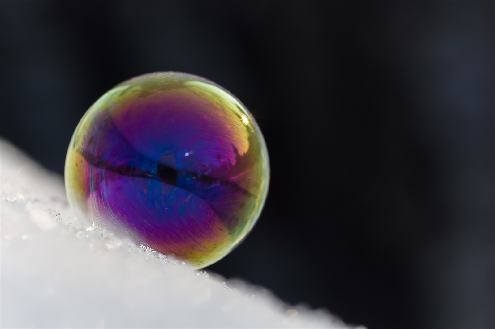 farebné turbolencie v bubline -III