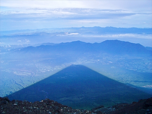 Tien posvatnej Mt. Fuji