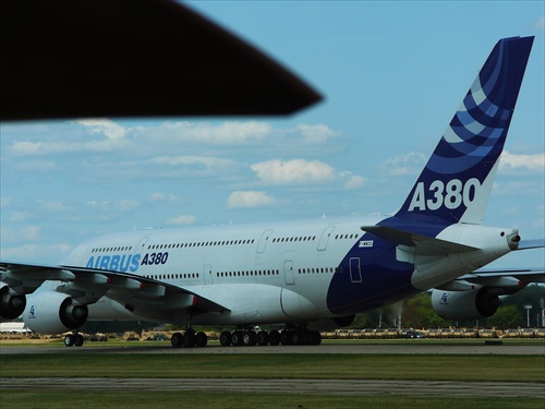 (464) predstavenie A380 v OSHKOSH , Wisconsin , USA