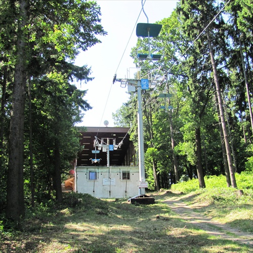 (727) horná stanica lanovky na Kamzík